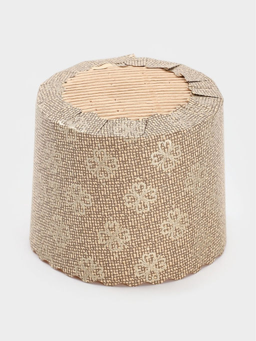 Цена за 3 шт. Формы для выпечки кулича бумажные «Классика», одноразовые, набор 10 шт., 7×6 см, бежевые