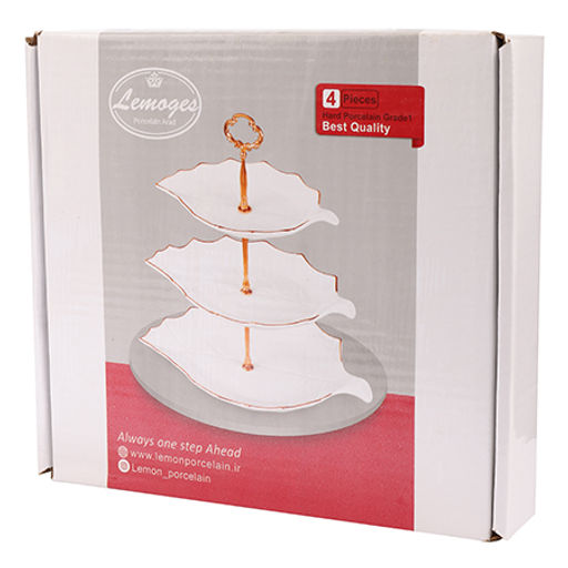 90022-138A Конфетница 3 яруса 4пр керамика LR (х10) - Mayer&boch фото 4