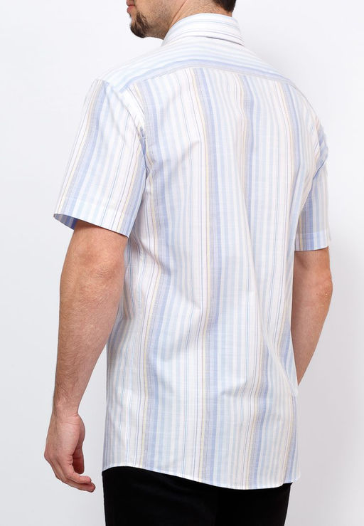 Сорочка мужская короткий рукав GREG 121/101/402/Z/2  фото 4