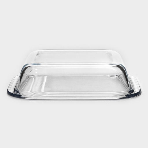 Форма для запекания Доляна Лазанья, 1.6 л, 24.7225.2 см, квадратная, жаропрочное стекло, прозрачная  фото 5