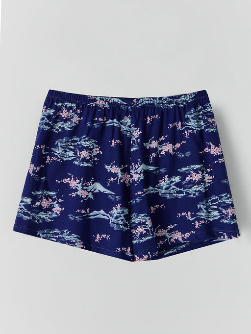 Комплект домашний женский синий с принтом - Mark formelle фото 7