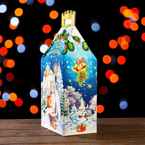 Цена за 5 шт. Подарочная коробка Рождественский, 19 х 12 х 35,5 см - Simaland фото 3