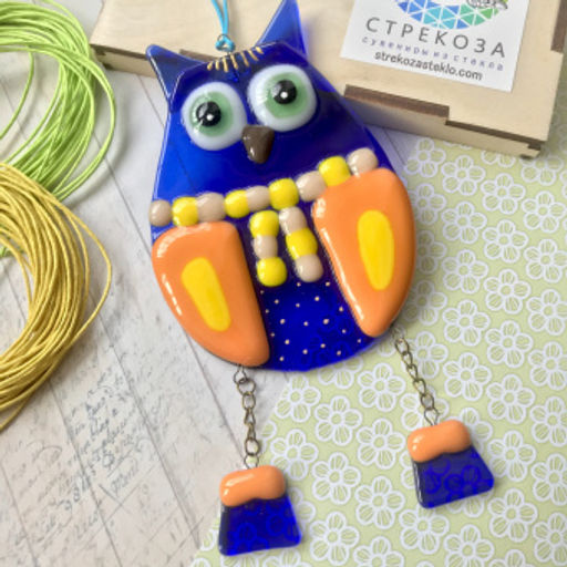 Сувенир Сова - Стрекоза фото 2