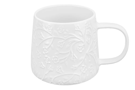 Кружка 300 мл 12*8,5*8,5 см "Веточки-цветочки"