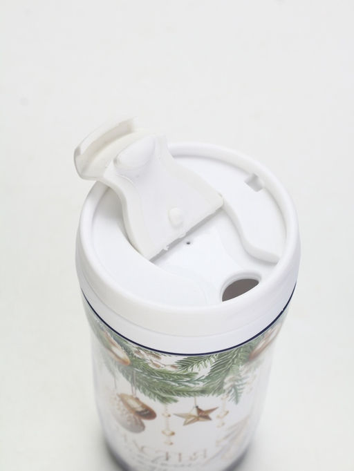 Подарочный набор: ежедневник А6 80 листов и термостакан 250 мл "Пусть мечты сбываются"