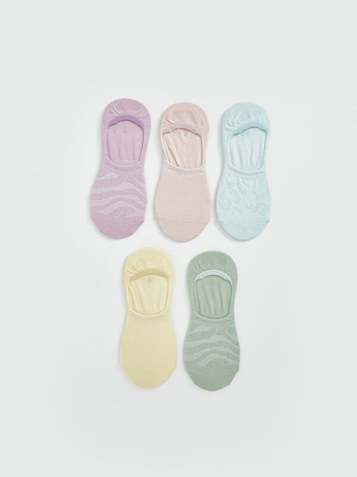 Desenli Kad?n Babet ?orap 5li