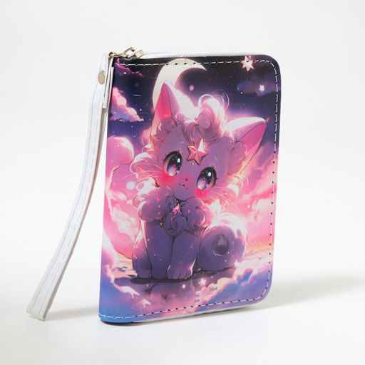 Кошелёк детский на молнии «Выбражулька», сиреневый