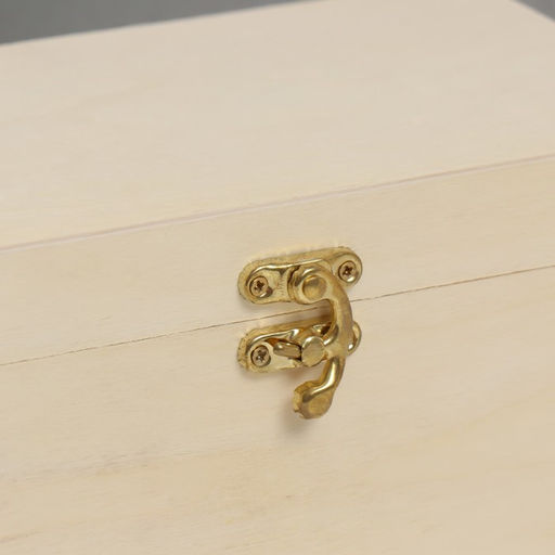 Шкатулка дерево под роспись «Прямоугольная», замок крючок, 20.5×11.5×10 см