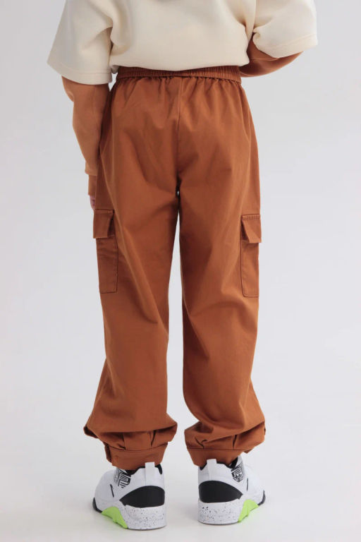 Брюки текстильные Коричневый - Anta sport фото 3