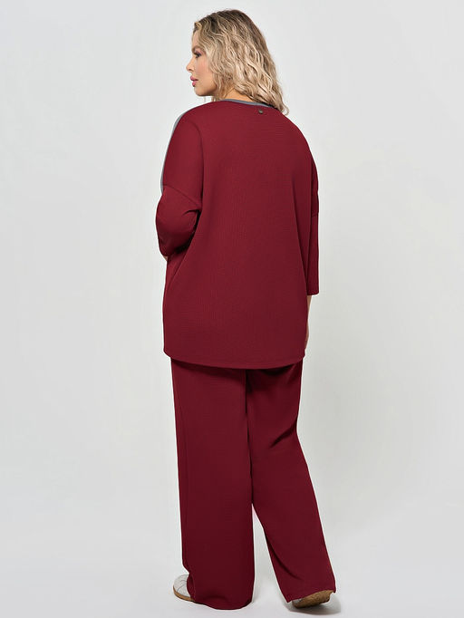 Костюм 0001-3а бордовый