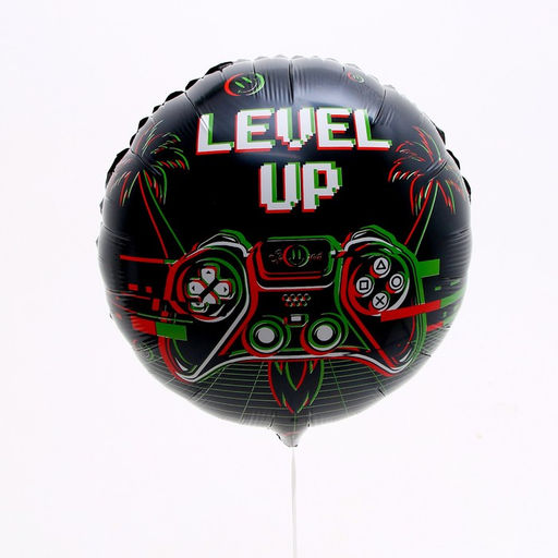 Воздушные шары фольгированные «С днём рождения», 4 шт.