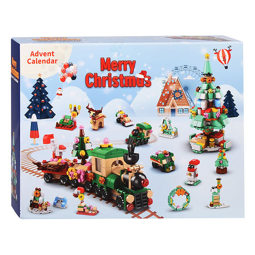 Конструктор Адвент "Рождественский поезд" (544 дет.)