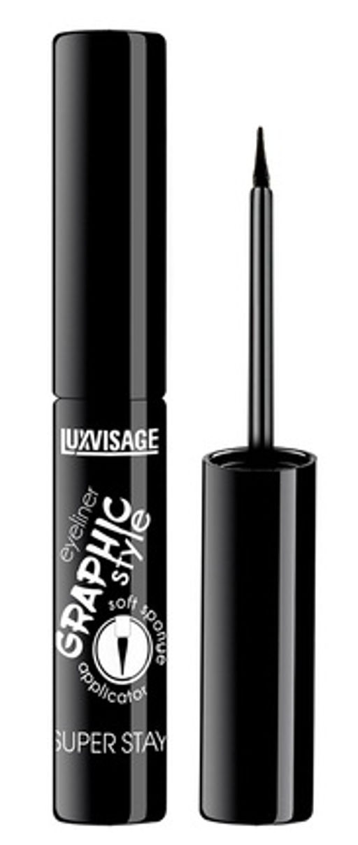 Цена за 2 шт. Luxvisage Подводка для глаз Суперстойкая Graphic style Super Stay