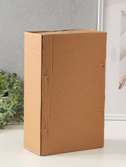 Фигура керамика «Изогнутое пёрышко», белый с золотом, 9×17.5×29.5 см