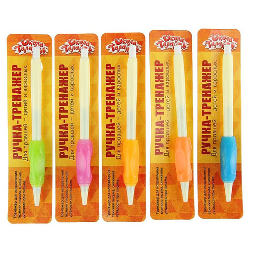 Ручка обучающая, тренажёр для исправления техники письма НЕОН МИКС - Calligrata фото 2