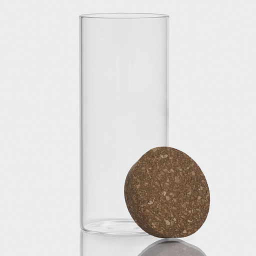 Банка для хранения Классика, 1 л, 8.521 см, с пробковой крышкой, стекло, прозрачная - Simaland фото 3