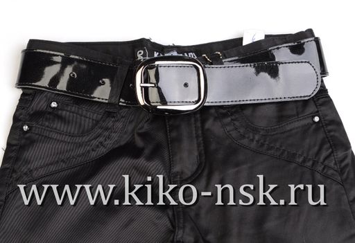 2832Y-5 Брюки школьные для девочки на флисе KANDY - Kiko фото 6