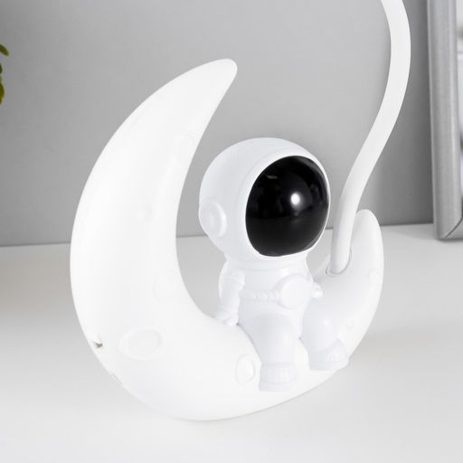 Настольная лампа «Астронавт на луне» LED 3 Вт USB АКБ 13×5×26 см