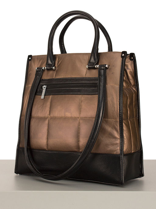 LACCOMA сумка P3555-коричневый эко кожа полиэстер