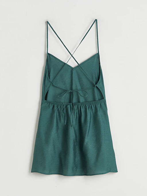 V Yaka Ask?l? Kad?n Gecelik