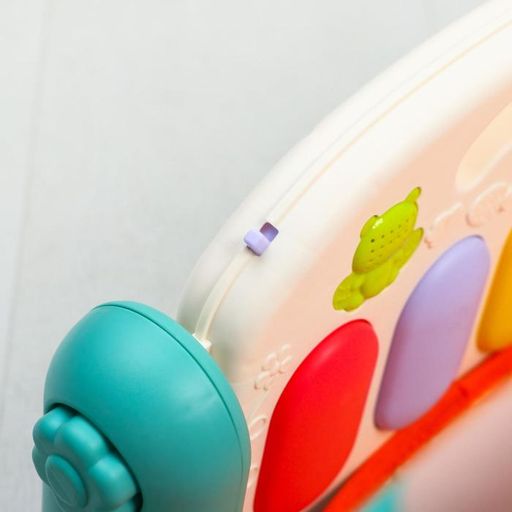 Развивающий коврик Игра малыша, с пианино, круглый, голубой - Simaland фото 12