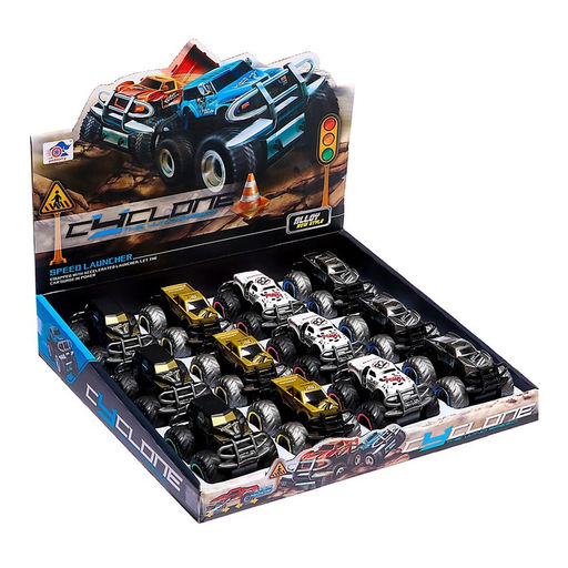 Машина металлическая Бигфут, инерция, МИКС - Simaland фото 7