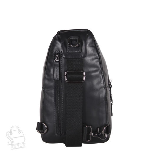 Рюкзак мужской кожаный 4241-1TR black Tough Ryder  в Новосибирске