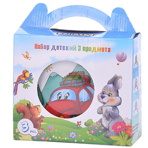 29945 Детский набор 3пр Машинка LR (х12) - Mayer&boch фото 3