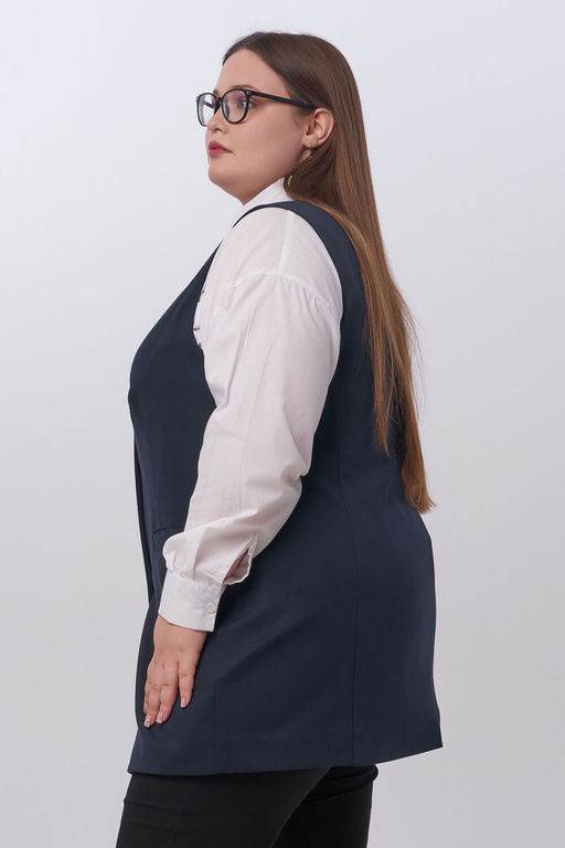 Жилет Luxury Moda 1227 темно-синий