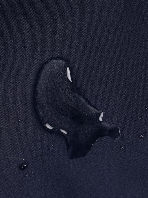 Ветровка мужская софтшелл виндстоппер с капюшоном спортивная темно-синего цвета 9615_1TS