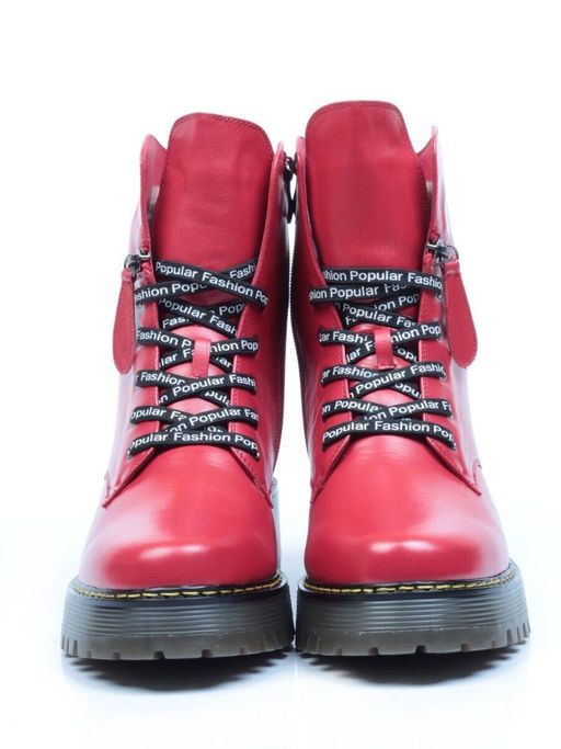 B2002W-420V RED Ботинки зимние женские - No name фото 8
