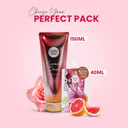 Лосьон для Тела Парфюмированный с Экстрактом Граната и Арбутином Sweet Dew CATHY DOLL 40 мл (саше)  фото 2