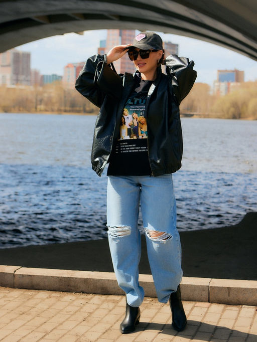 Футболка женская MIST Culture, размер 50, чёрная