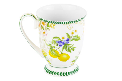 Кружка 300 мл 11*8*11 см Лимоны на ножке, NEW BONE CHINA - Elan gallery фото 12