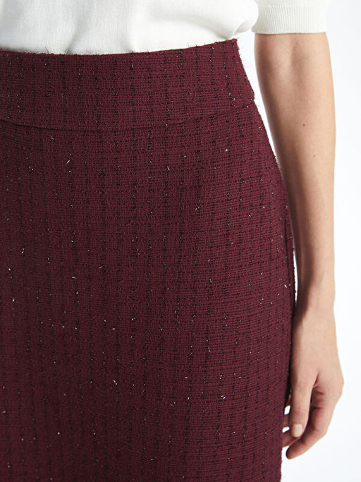 Beli Fermuarl? A Kesim Kad?n Etek