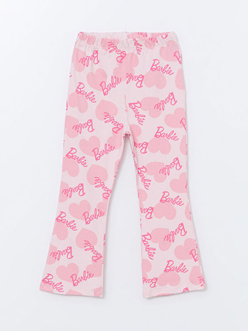 Beli Lastikli Bask?l? K?z Bebek Tayt Pantolon 3l? - Waikiki фото 2