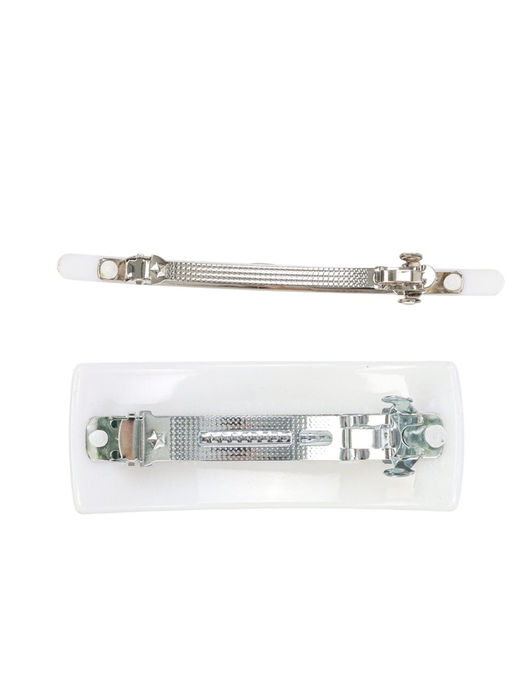 Цена за 2 шт. Заколки - автомат для волос «Мраморный узор», набор 2 шт., 9 см и 9.5 см