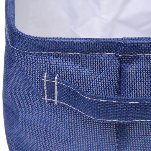 Цена за 2 шт. Коробка для хранения вещей с ручками "ВЕСТА", цвет полуночно-синий, 20*16*12см