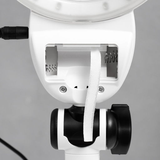 Лампа-лупа для творчества LEDx18 от 3ААА, USB белый 24.5×22 см