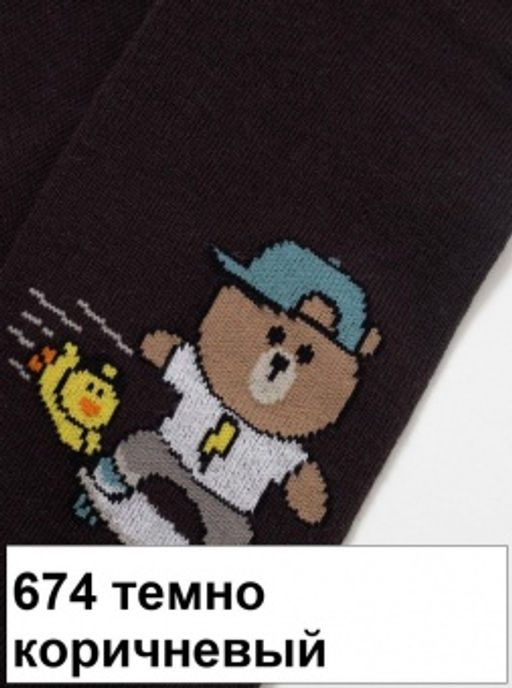 Колготки дет. TIP-TOP 4С-02СП, р.92-98 (24)** - 674 темно-коричневый