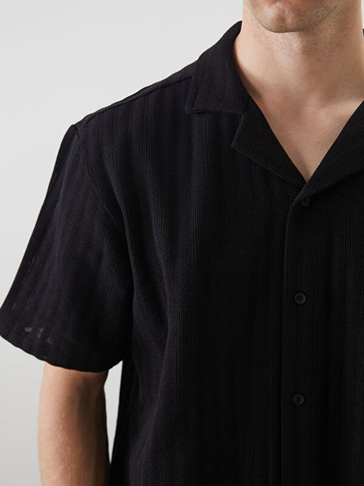 Regular Fit K?sa Kollu Erkek G?mlek