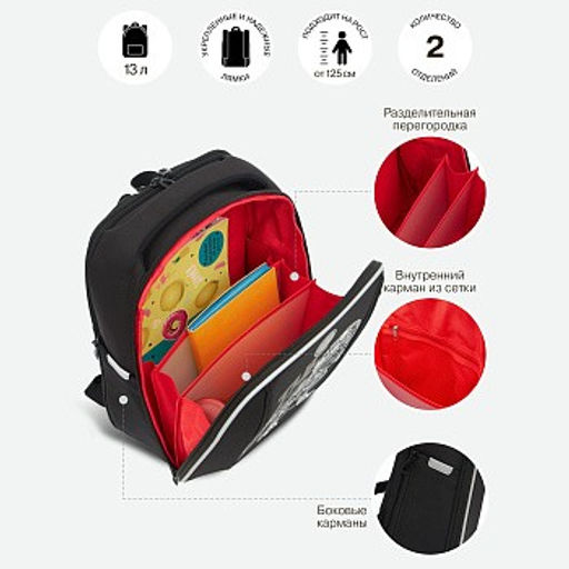 RAf-493-2 Рюкзак школьный - Grizzly фото 31