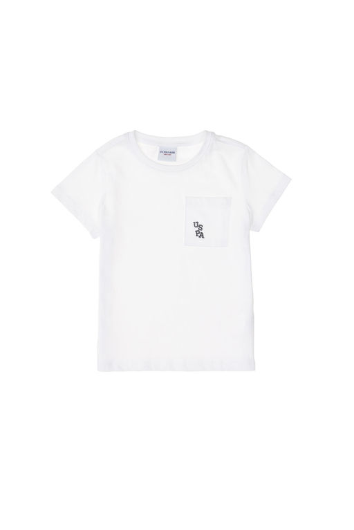 Белая футболка для мальчика Неожиданная скидка в корзине - U.s. polo assn фото 2