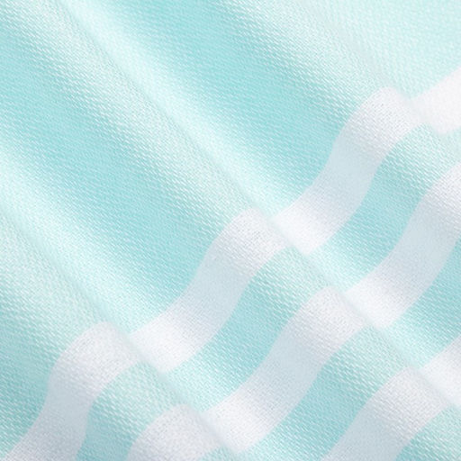 Пештемаль для пляжа, бани, сауны Фортуна 100х180 см, мятный - Lovelife фото 3