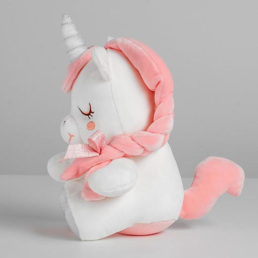 Мягкая игрушка Единорог, 22 см, цвет розовый - Simaland фото 2