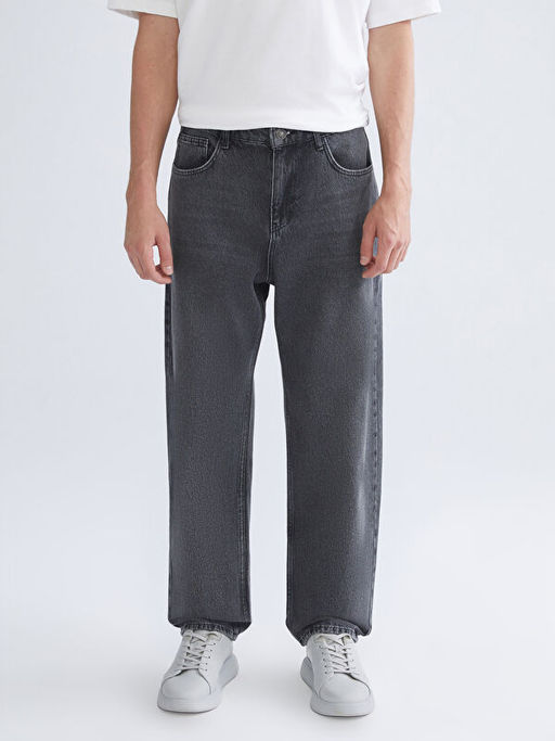Baggy Fit Erkek Jean Pantolon