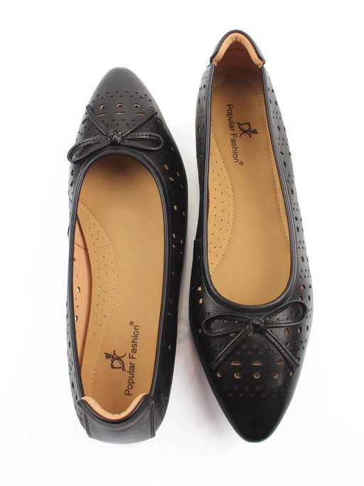 06-7388-66A BLACK Туфли летние женские "Лодочки" (натуральная кожа)