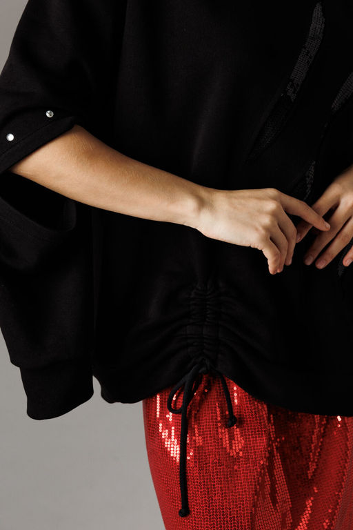 Джемпер Lars Style 1187/1 черный