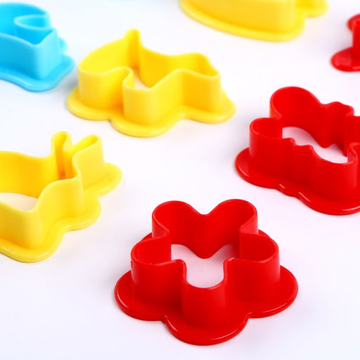 Формочки для лепки, набор 12 шт., валик, инструмент, цвет МИКС - Simaland фото 2