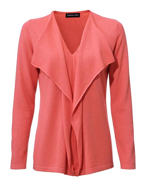 Пуловер, коралловый - Patrizia dini фото 2